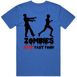 Zombie  Fast Food Vintage Unisex Classic T Shirt