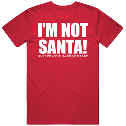 Santa Claus Christmas Joke Innuendo Funny Vintage Unisex Classic T Shirt