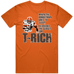Trent Richardson Cleveland Dawg Pound Football Brown Vintage Unisex Classic T Shirt