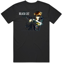 Train Heartnet Black Cat Anime Manga Vintage Unisex Classic T Shirt