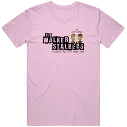 Walker Stalkers Logo Pink Vintage Unisex Classic T Shirt