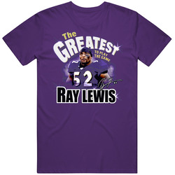 Ray Lewis Baltimore Football Vintage Unisex Classic T Shirt