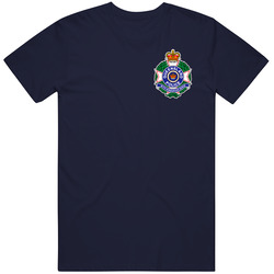 Queensland Qld Australia Police Logo Badge Vintage Unisex Classic T Shirt