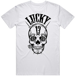Lucky 13 - This Is Your Luck - Funny Skull Head Tee Vintage Unisex Classic T Shirt