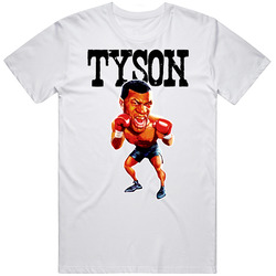 Mike Tyson Caricature Boxing Vintage Vintage Unisex Classic T Shirt