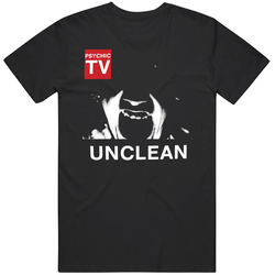 Psychic Tv Unclean Retro Orridge 1984 80s Music Vintage Unisex Classic T Shirt