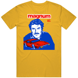 Magnum Pi Retro 80s Tv Show Vintage Unisex Classic T Shirt