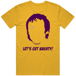 Steve Nash Los Angeles Basketball Lets Get Nashty Vintage Unisex Classic T Shirt