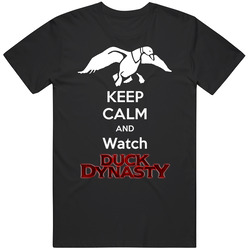 Keep Calm And Watch Duck Dynasty New Red Logo Tv Vintage Unisex Classic T Shirt