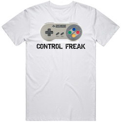 Control Freak Funny Snes Controller Vintage Unisex Classic T Shirt