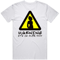 Dragon Ball Parody Over 9000 Funny Vintage Unisex Classic T Shirt