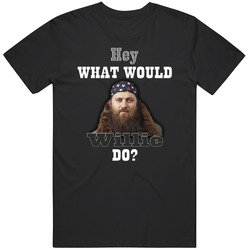 Hey What Would Willie Do? Duck Dynasty Tv Show Vintage Unisex Classic T Shirt