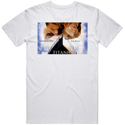 Titanic Leonardo Dicaprio Kate Winslet Vintage Unisex Classic T Shirt