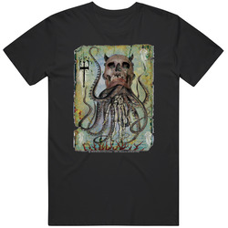 Pulpo T- In Black Vintage Unisex Classic T Shirt