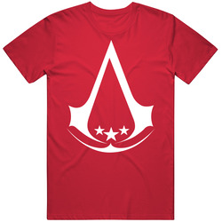 Assassin Usa White Logo Vintage Unisex Classic T Shirt Assassin Usa White Logo Vintage Unisex Classic T Shirt