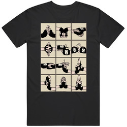Naruto Hand Seals Anime Manga Vintage Unisex Classic T Shirt