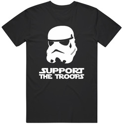 Support The Troops-black Vintage Unisex Classic T Shirt