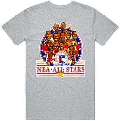1989 Basketball All Star Game Caricature Vintage Unisex Classic T Shirt