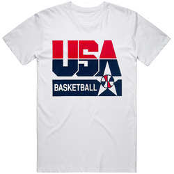 Usa Basketball Logo New Vintage Unisex Classic T Shirt