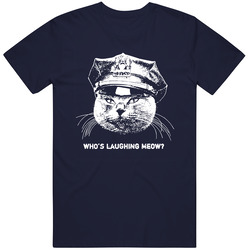 Who's Laughing Meow Vintage Unisex Classic T Shirt