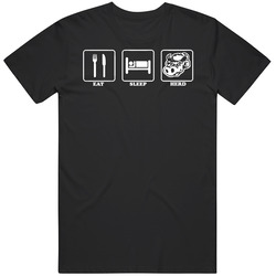 Eat Sleep Hh Hereford High Football Vintage Unisex Classic T Shirt