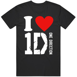 I Love One Direction Vintage Unisex Classic T Shirt