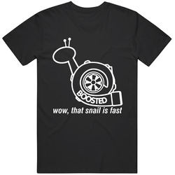 Turbo Boosted Black Unisex Classic T Shirt