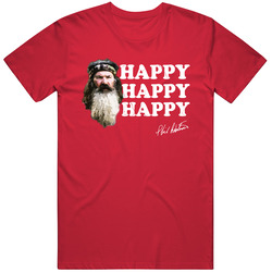 Happy Phil Red Unisex Classic T Shirt