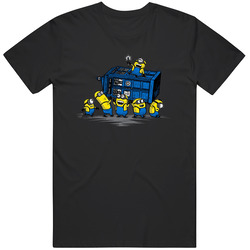 Minions Have The Phone Booth Funny Unisex Classic T Shirt Minions Have The Phone Booth Funny Unisex Classic T Shirt