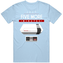 Retro Video Game Just Five More Minutes Unisex Classic T Shirt Retro Video Game Just Five More Minutes Unisex Classic T Shirt