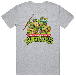 Teenage Mutant Ninja Turtles Characters Unisex Classic T Shirt