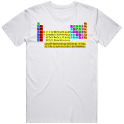 Periodic Table Of The Elements Geek Unisex Classic T Shirt