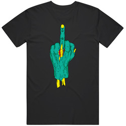 Zombie Flip Off Unisex Classic T Shirt