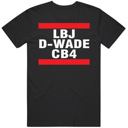 Lebron James Dwyane Wade Chris Bosh Unisex Classic T Shirt