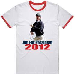 Jim Harbaugh For President 2012 San Francisco Football Unisex Classic T Shirt
