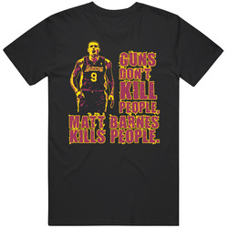 Guns Dont Kill People Matt Barnes Does Los Angelos Unisex Classic T Shirt