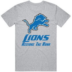 Detroit Lions Football Restore The Roar Unisex Classic T Shirt