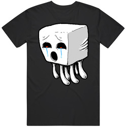 Minecraft Mobs Ghast Limited Cartoon Game Unisex Classic T Shirt