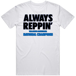 Villanova College Basketball Always Reppin National Champions Bench Unisex Classic T Shirt