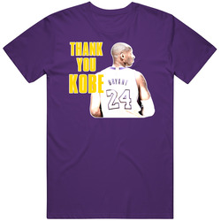 Kobe Bryant Los Angeles Basketball Thank You Kobe Fan Unisex Classic T Shirt
