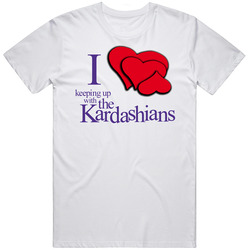 I Love Heart Keeping Up With The Kardashians Unisex Classic T Shirt