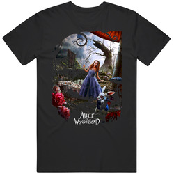 Alice In Wonderland Hare Tea Party Unisex Classic T Shirt