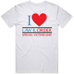 I Love Heart Law And Order Special Victims Unit Tv Show Unisex Classic T Shirt