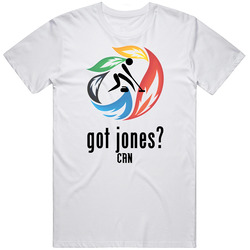 Jennifer Jones Can Sochi Winter Olympic Curling Merch Classic Cotton T Shirt