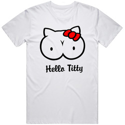 Titty Merch Classic Cotton T Shirt