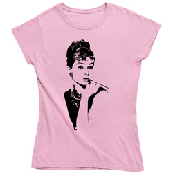 Audrey Hepburn Merch Classic Cotton Ladies T Shirt