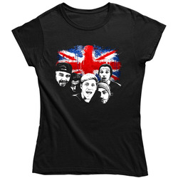 One Direction 2 Merch Classic Cotton Ladies T Shirt