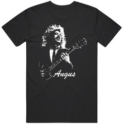 Angus Young Acdc Merch Classic Cotton T Shirt