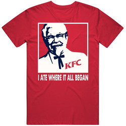 Kfc I Ate Where It All Began Merch Classic Cotton T Shirt