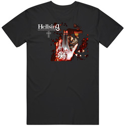 Hellsing Anime Merch Classic Cotton T Shirt